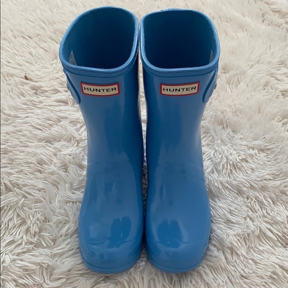 NIB hunter Original Tour Glossy Rain boots - Picture 2 of 7